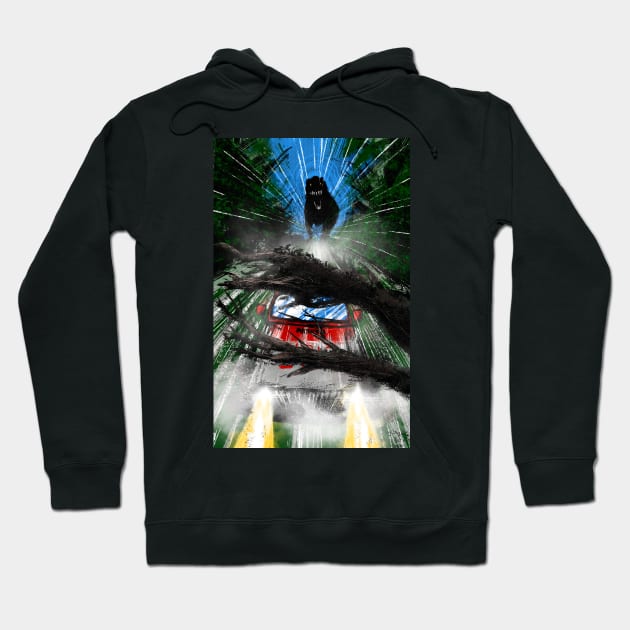 T-Rex Chase Hoodie by DougSQ